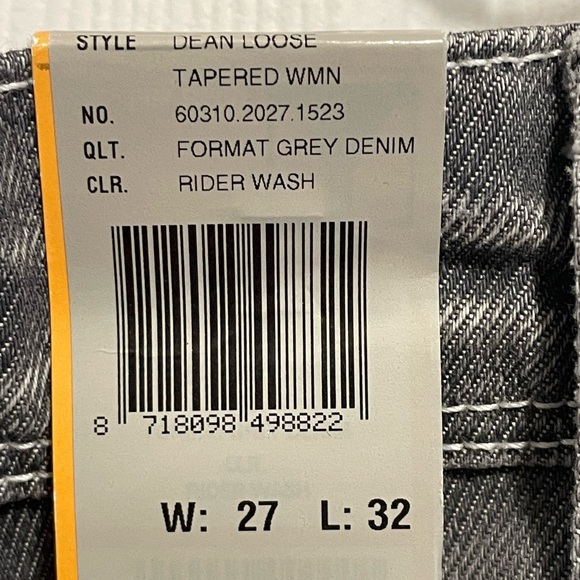 NWT G-Star Raw Dean Loose Tapered women's jeans Size 27 x 32 NEW - Picture 12 of 15